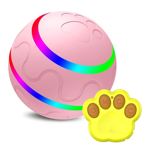 Smart Interactive Cat Ball - USB Rechargeable Self-Rolling Toy