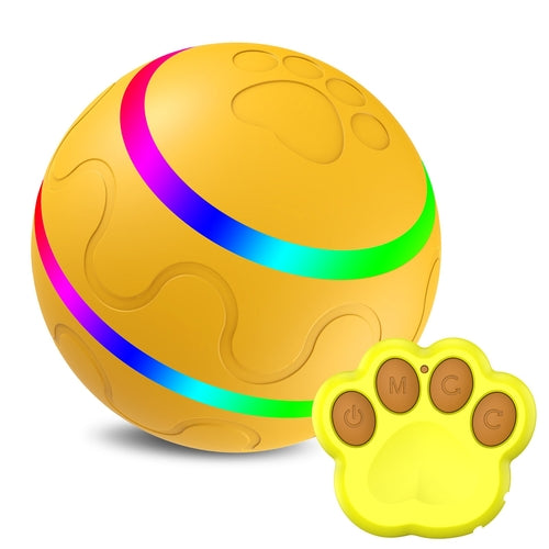 Smart Interactive Cat Ball - USB Rechargeable Self-Rolling Toy