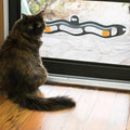 Cat Window Perch Track Toy - Interactive Ball Chase Game for Windowsill
