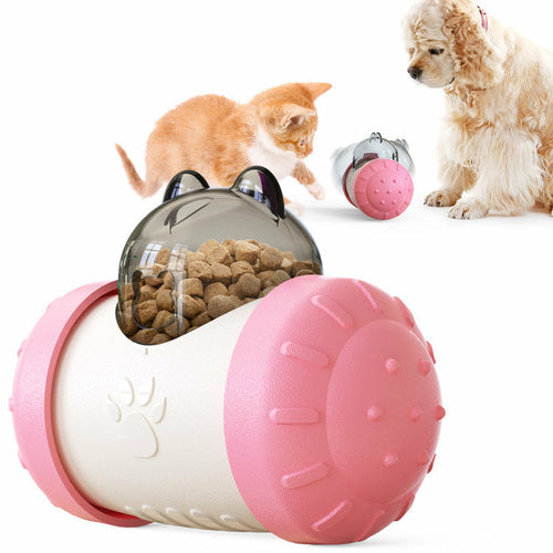 Interactive Cat Food Ball - Slow Feeder Treat Dispenser for Cats