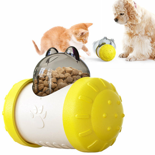 Interactive Cat Food Ball - Slow Feeder Treat Dispenser for Cats