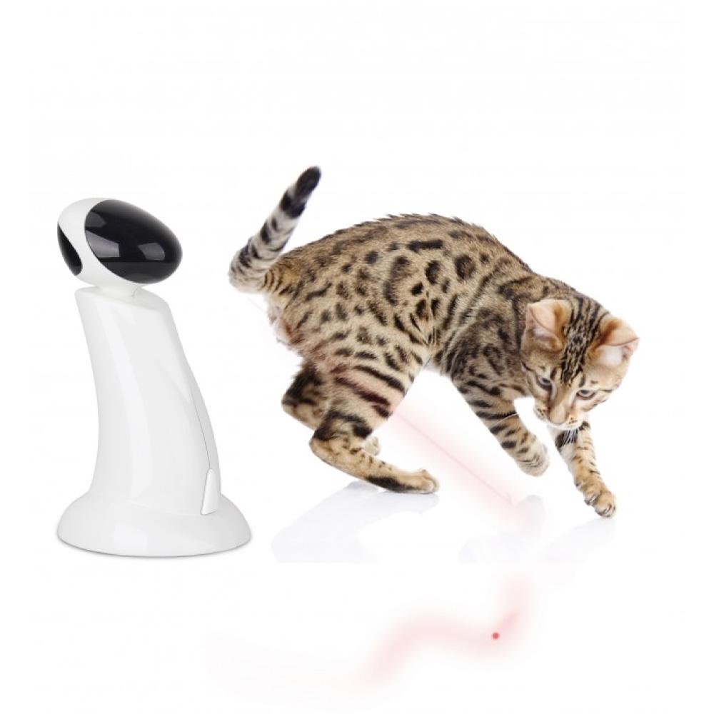 Automatic Laser Cat Toy - Interactive Self-Rotating Pointer for Endless Play