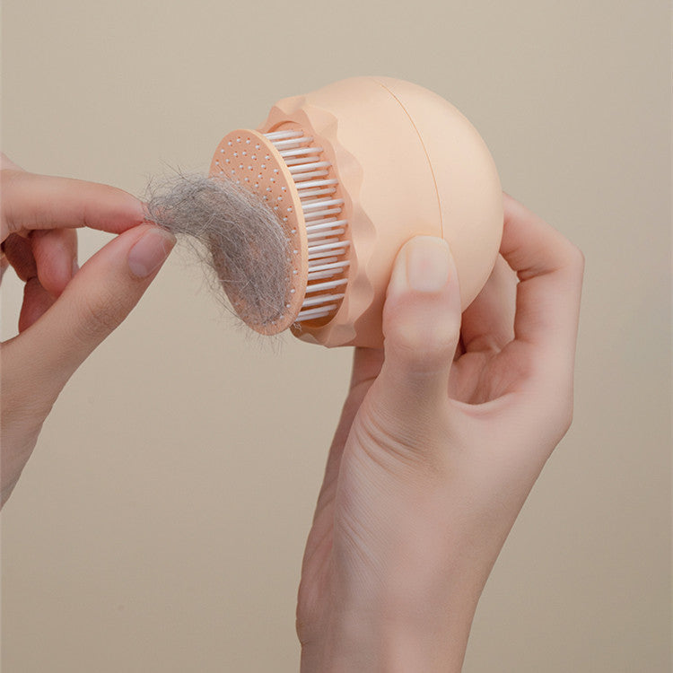 Cat Grooming Brush - Floating Massage Comb for Shedding & Tangles