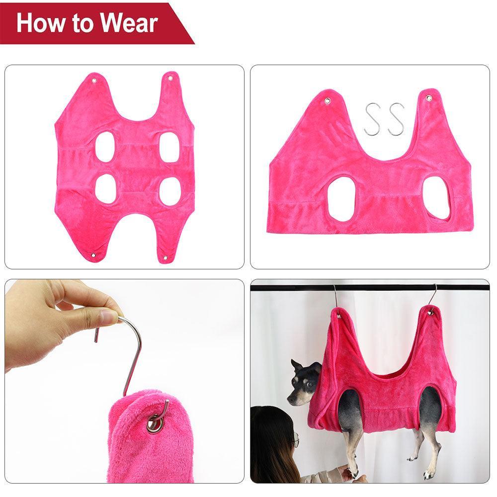 Cat Grooming Bag - Gentle Restraint for Nail Trimming & Bathing