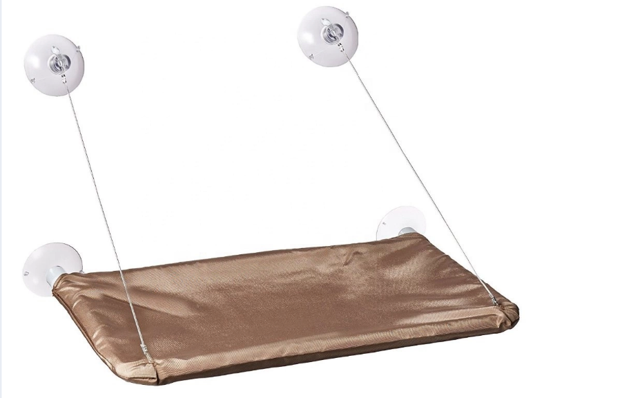 Cat Window Perch Bed - Suction Cup Mounted Hammock for Sunny Naps