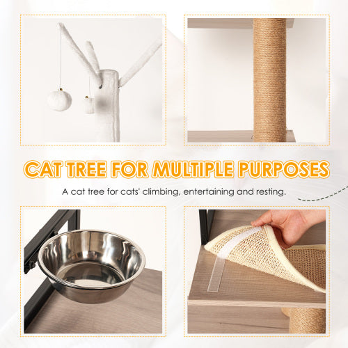 Cat Tree Tower - Multi-Level Activity Center for Indoor Cats