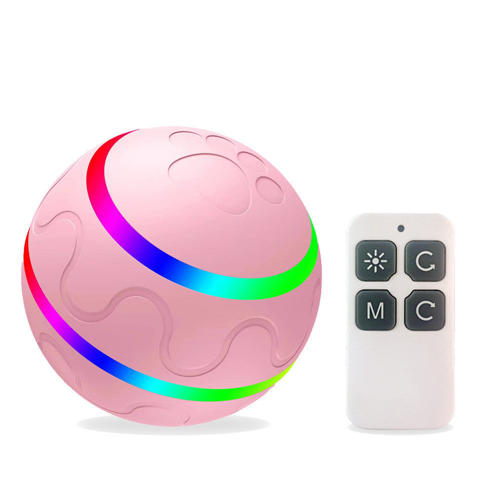 Smart Interactive Cat Ball - USB Rechargeable Self-Rolling Toy