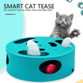 Interactive Cat Hunt Toy - USB Rechargeable Mouse Chase Maze Game
