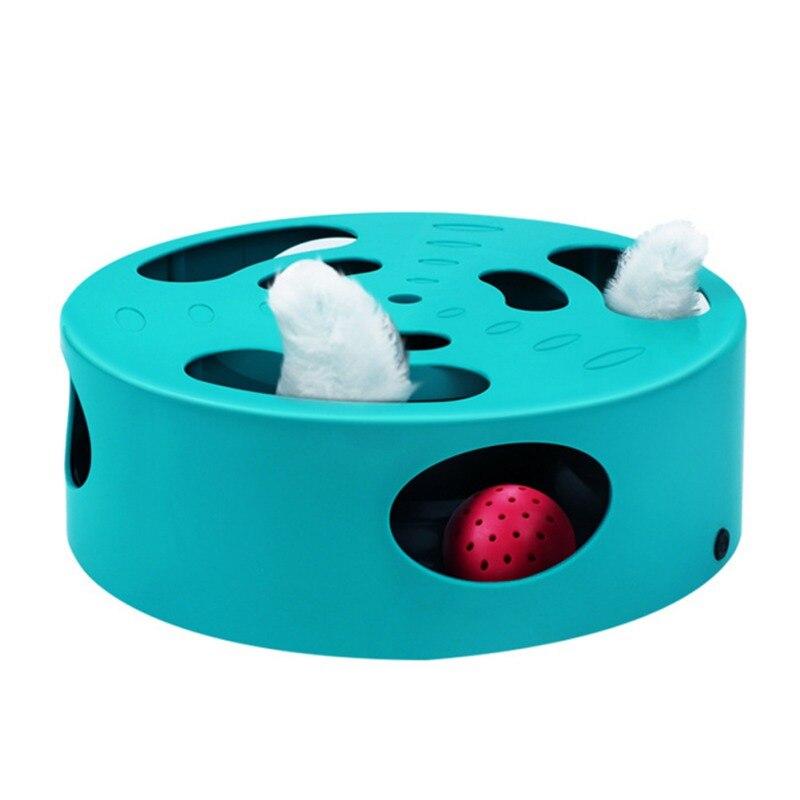 Interactive Cat Hunt Toy - USB Rechargeable Mouse Chase Maze Game